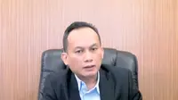 Ketua Komisi Pengawas Persaingan Usaha (KPPU) Ukay Karyadi dalam konferensi pers Perkembangan Harga dan Investigasi Minyak Goreng, serta Permasalahan Kepemilikan Lahan Sawit, Selasa (31/5/2022).