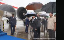 Presiden Prabowo Tiba di Indonesia Usai Lawatan ke AS hingga Abu Dhabi, Disambut Wapres Gibran dan Menhan Sjafrie