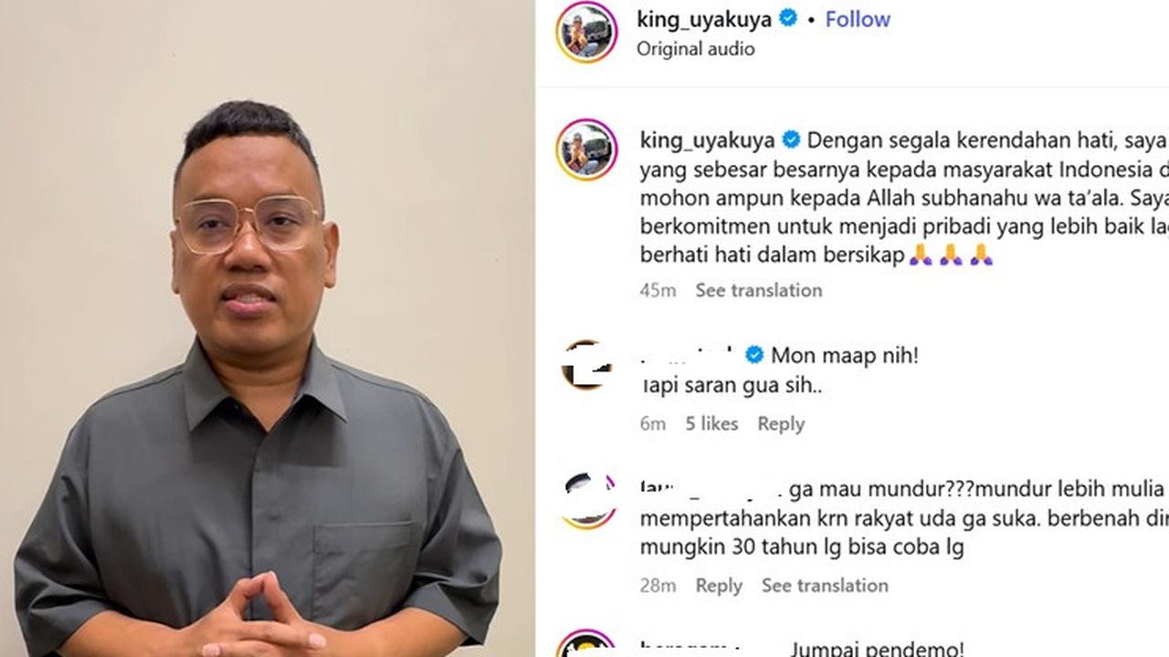 Kontroversi Uya Kuya, Viral Video Joget dan Klarifikasi hingga Minta Maaf