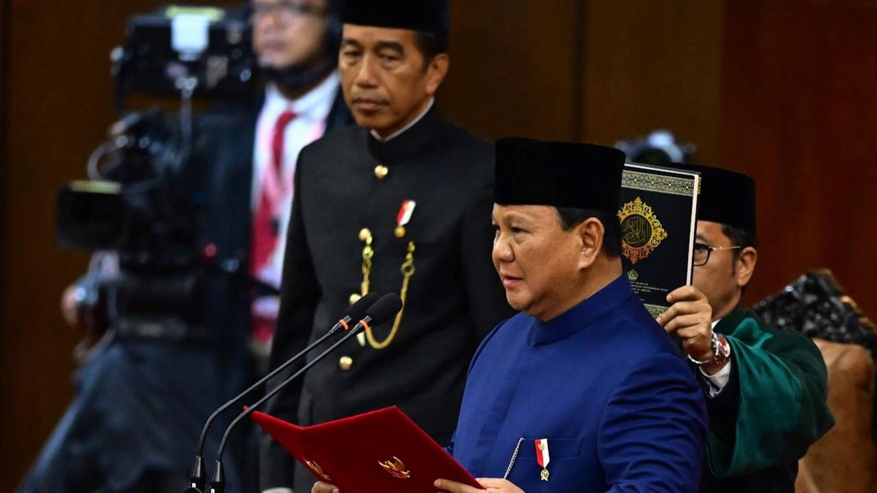Satu Gedung MPR/DPR Riuh Tepuk Tangan saat Isu Palestina Disinggung di Pelantikan Presiden dan Wakil Presiden