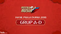 Berita video hasil Piala Dunia Rusia 2018 grup A-D matchday ke-2. Argentina kalah 0-3 dari Kroasia.