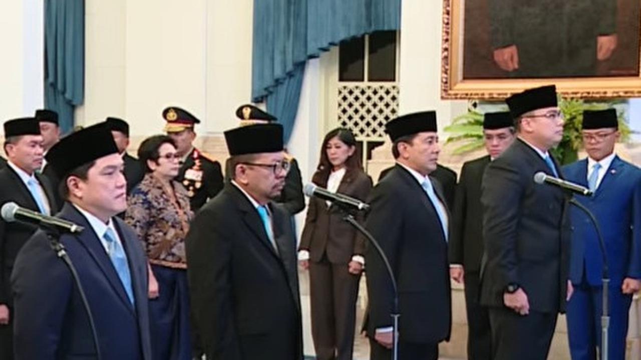Pelantikan Kabinet Prabowo