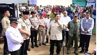 Menteri ESDM Dampingi Presiden ke Sumbar, Pastikan Listrik, BBM, dan LPG Berangsur Pulih