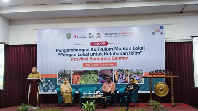 Edukasi Generasi Muda, Pangan Lokal akan Masuk Kurikulum Sekolah di Sumsel