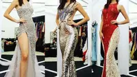 Anaz Khairunnis merancang 3 gaun untuk Karina Nadila di ajang Miss Supranational 2017 (instagram/anazofficial)
