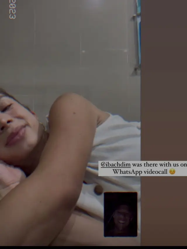 Jennifer Bachdim menanti kelahiran buah hati. (Foto: Instagram Stories/jenniferbachdim)