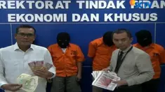 Penggerebekan Ruko yang digunakan sebagai tempat mencetak uang palsu ini dilakukan pada Selasa siang di Serang, Banten.