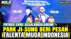 Patrice Evra Ucapkan Assalamualaikum, Park Ji-sung Kirim Pesan untuk Pemain Muda Indonesia yang Bermimpi ke Eropa