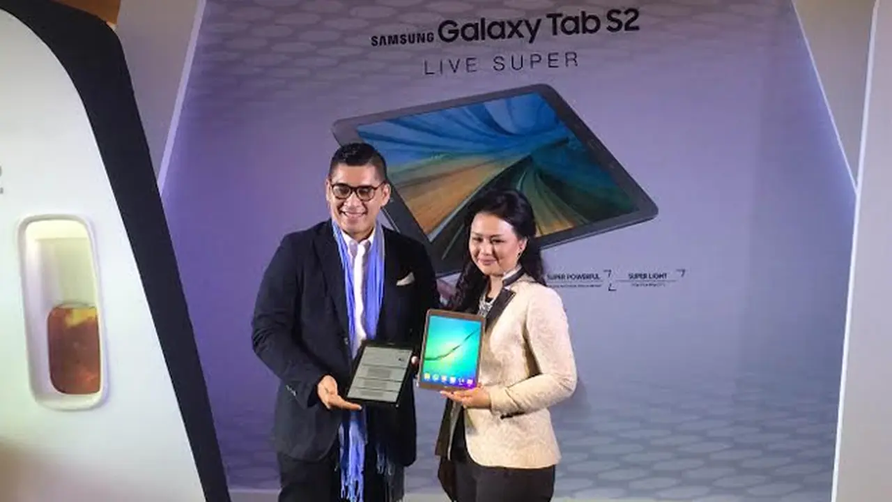 Galaxy Tab S2, Tablet Super Tipis yang Pas Untuk Telecommuting