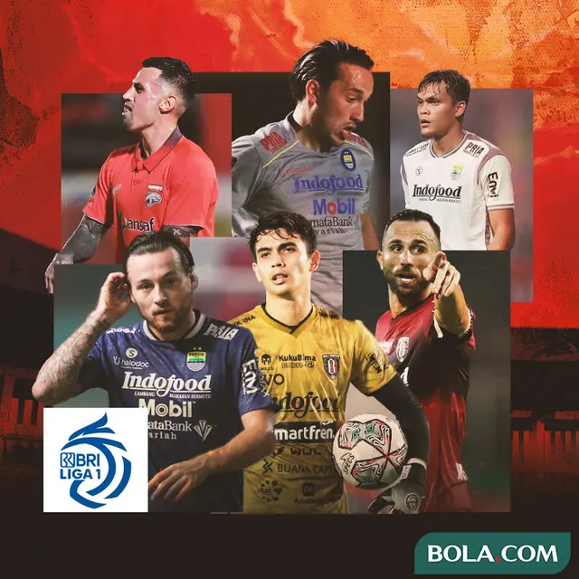 Cover Marc Klok, Lilipaly, Spaso, Nadeo, Ezra, Rachmat Irianto