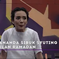 Dea Ananda dan kesibukannya di bulan Ramadan 1438 H.