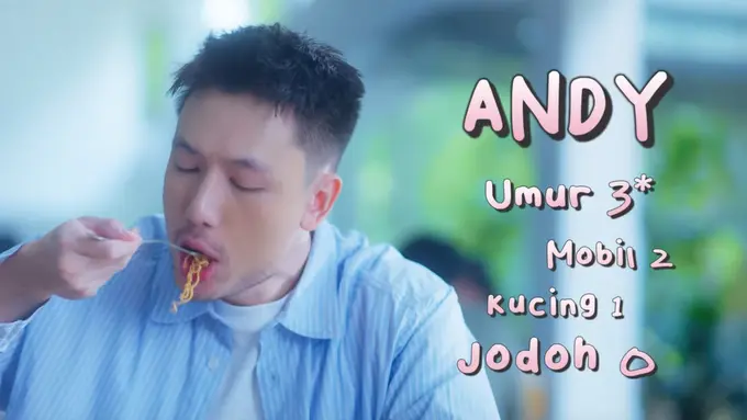 Andy Garcia Diultimatum Mama, Nggak Dapet Jodoh Saat Valentine Bisa Dicoret dari KK!