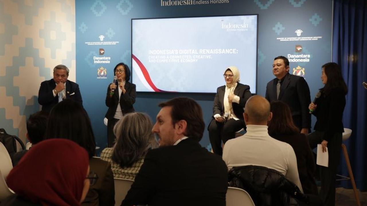 Kadin Dorong Sinergi Pemerintah-Swasta untuk Tarik Investasi Digital Indonesia di WEF Davos