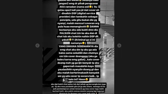 Mahalini Geram Lagu Sial Miliknya Diklaim Orang Lain hingga Palsukan Izin: Capek-Capek Bikin Malah Dibajak. (instagram.com/mahaliniraharja)