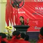 Megawati mengatakan visi misi para kepala daerah hanya satu, yaitu Pancasila dan UU 1945, yang strateginya juga tunggal yaitu Trisakti. (Liputan6.com/Taufikurrohman)