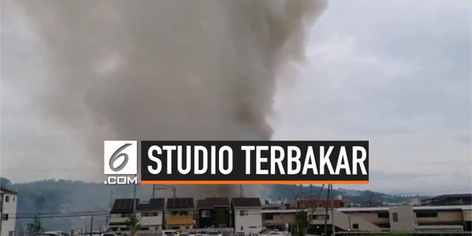 VIDEO: Studio Animasi di Jepang Terbakar, 13 Orang Diduga Tewas
