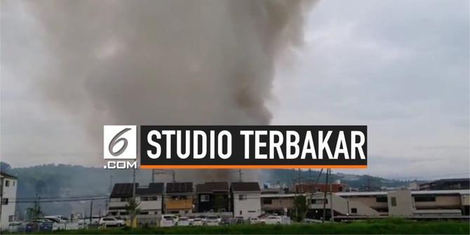 VIDEO: Studio Animasi di Jepang Terbakar, 13 Orang Diduga Tewas