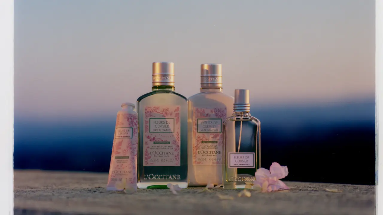 Koleksi Terbatas Cherry Blossom Visite en Provence (photo by L'Occitane en Provence)