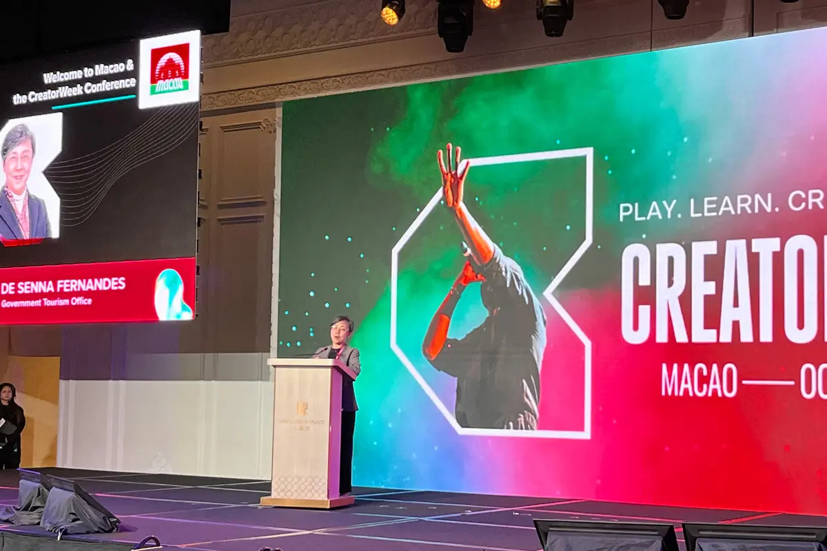 Macao Creator Week 2025 resmi dibuka di Wynn Palace, Jumat, 24 Oktober 2025. (Liputan6.com/Gagas)