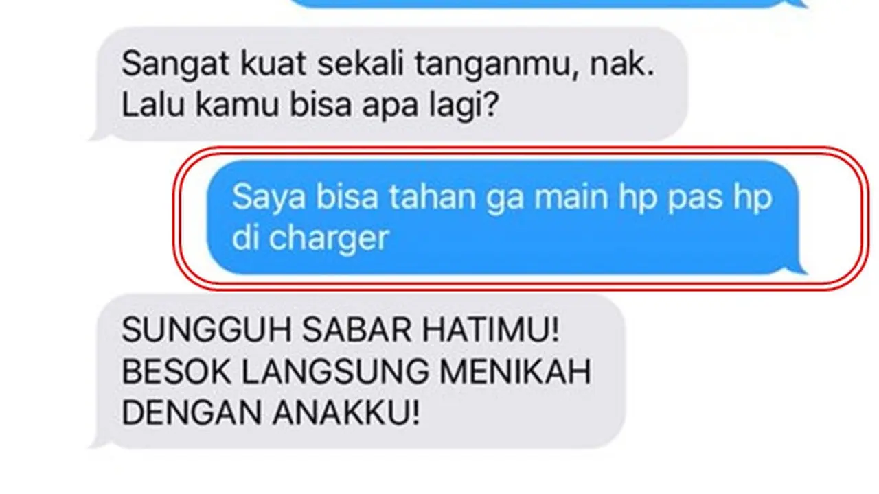 5 Chat Kocak ke Calon Mertua Ini Bikin Ketawa