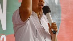 Pidato yang bertepatan dengan hari ulang tahun ke 54 nya di depan kader PKN ini.(merdeka.com/Arie Basuki)