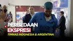 Berita Video, perbedaan ekspresi Timnas Indonesia dan Argentina selepas FIFA Matchday pada Senin (19/6/2023)