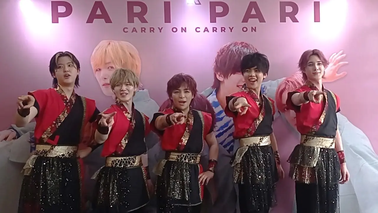 Boyband Jepang Pari Pari (Istimewa)