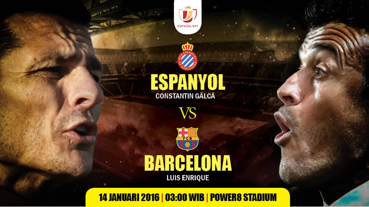 Banner Espanyol vs Barcelona
