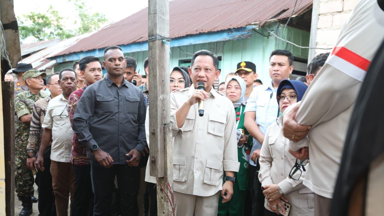 Tinjau BSPS di Kendari, Mendagri Tegaskan Negara Harus Hadir untuk Rakyat