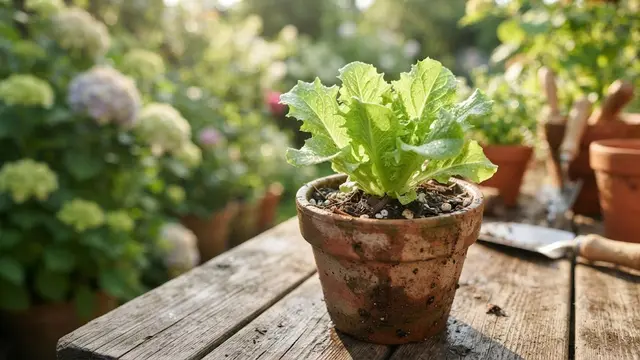Kebun sayur di halaman