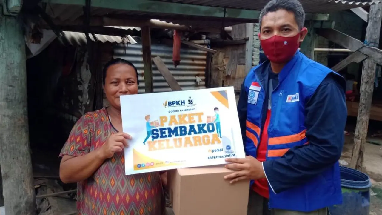 Jelang Ramadan, BPKH Berikan Paket Sembako untuk 70 Ribu Keluarga