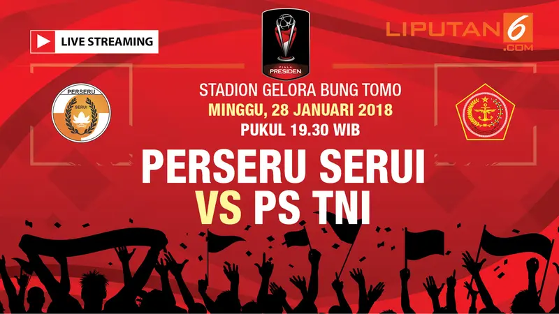 Live Streaming Perseru Serui Vs PS TNI