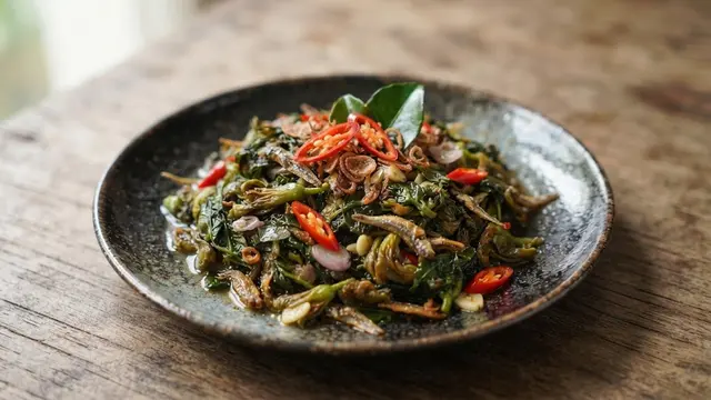 Tumis Bunga Pepaya