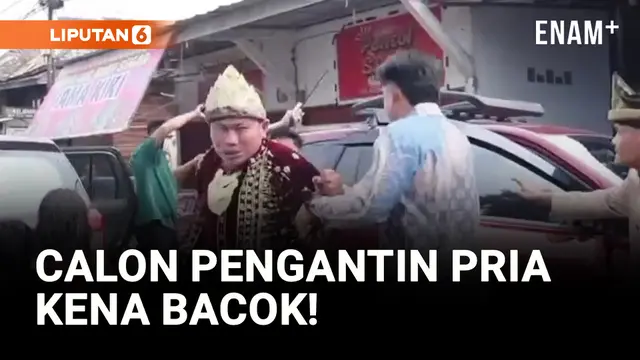 VIDEO: Viral! Calon Pengantin Dibacok saat Ingin Melangsungkan Akad