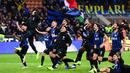 2. Inter Milan - Kota Milan terkenal dengan dua klub sepak bola besar yang memiliki sejarah panjang. Namun sebenarnya Inter Milan adalah bagian dari AC Milan usai terjadi pemisahan pada tahun 1908. (AFP/Miguel Medina)
