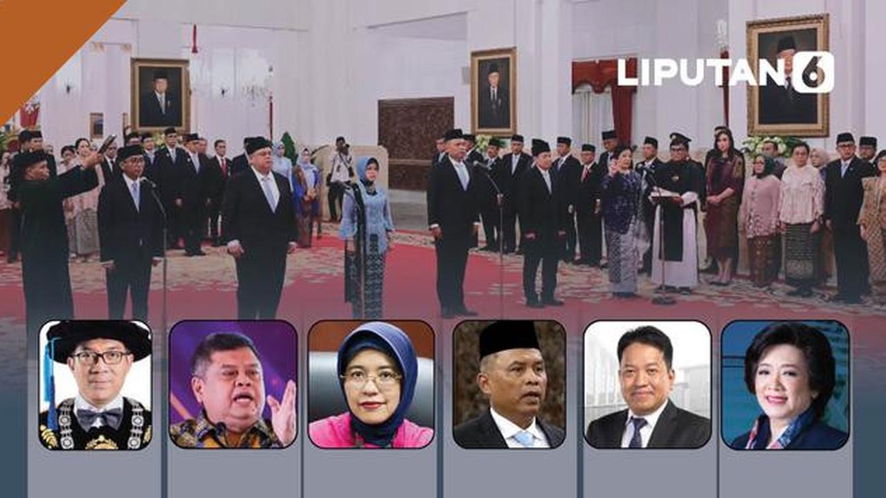 Banner Infografis Daftar Pejabat di Reshuffle Pertama Kabinet Prabowo-Gibran. (Liputan6.com/Abdillah)