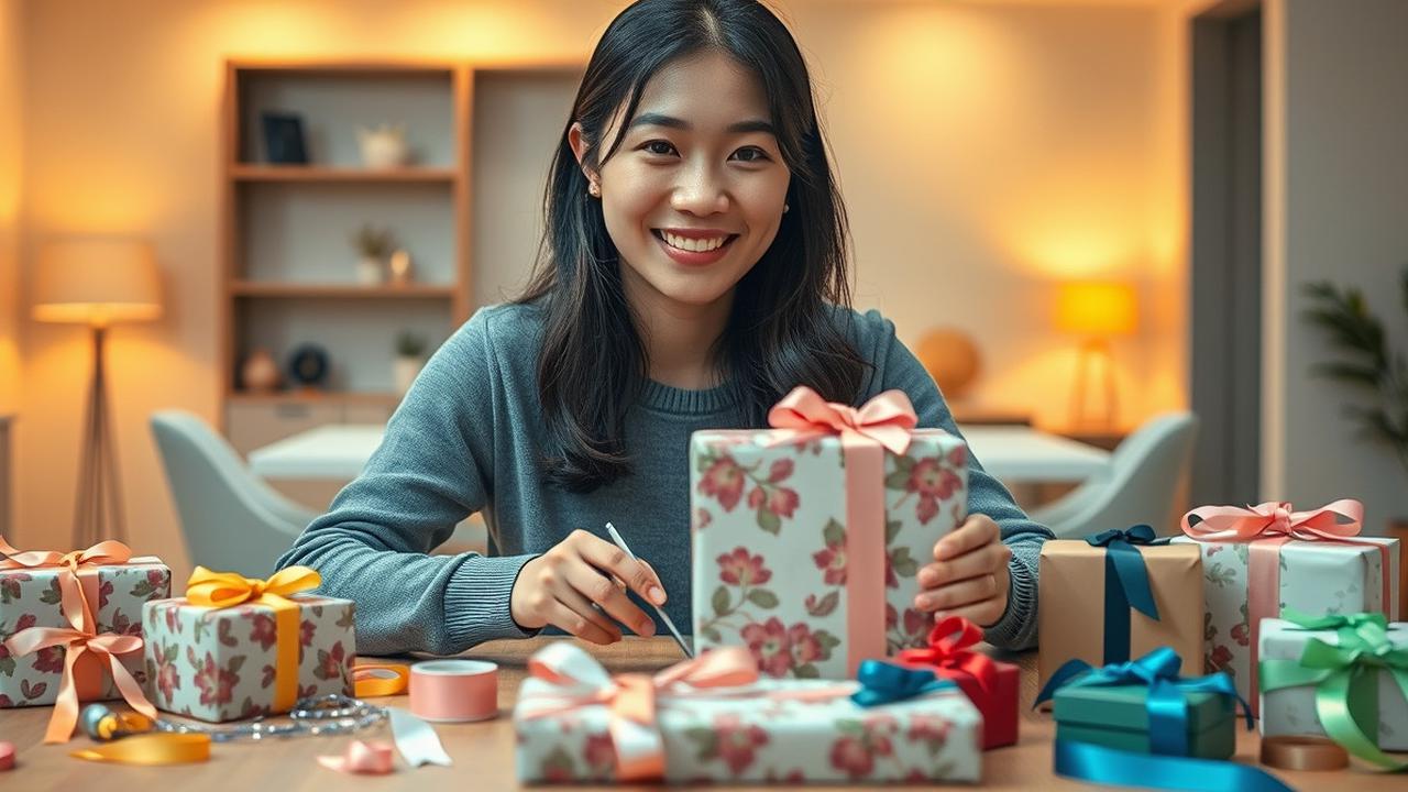 Cara Membungkus Kado yang Simple dan Menarik