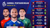 Link Jadwal Siaran Langsung BRI Liga 1 2023/2024 Matchweek 28 di Vidio Pekan Ini. (Sumber: dok. vidio.com)