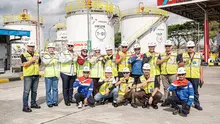 Kunjungan awak media ke Aviation Fuel Terminal Bandara Internasional Lombok, NTB, Kamis (8/10/2026). (Liputan6.com/Hery Kurniawan)