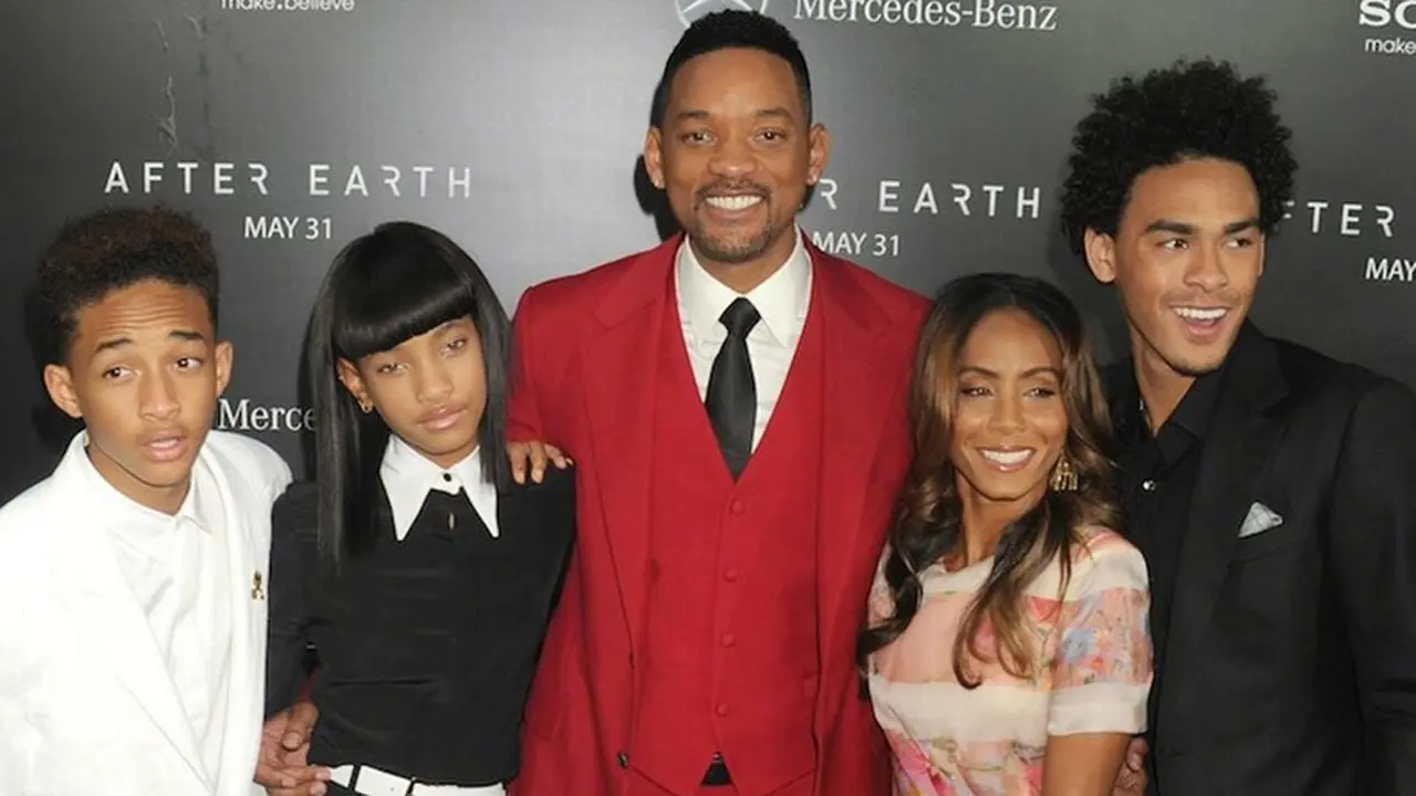 Will Smith dan keluarganya 