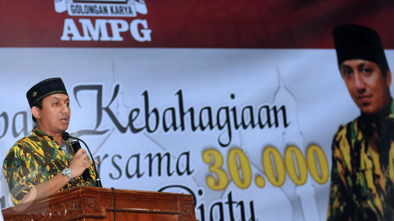 20160618-Bersama Anak Yatim Piatu, Partai Golkar Pecahkan Rekor Buka Puasa Bersama-Jakarta