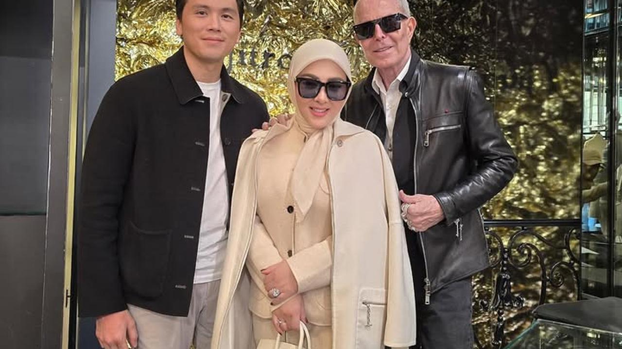 Sederet Potret Syahrini dan Reino Barack Asyik Liburan di Paris, Jalani Private Shopping yang Mewah