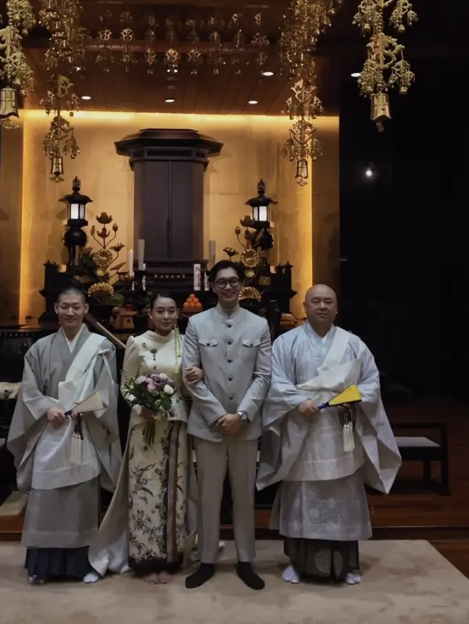 Pernikahan Brandon Salim dan Dhika Himawan