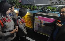 FOTO: Melihat Barisan Siswa Polwan Cantik Ikuti Edukasi Ketahanan Pangan di Kolam Gizi Warga Malaka Jaya