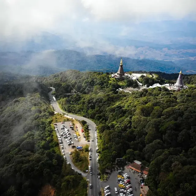 Gunung Doi Inthanon di Chiang Mai Thailand