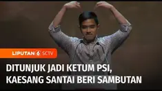 Putra bungsu Presiden Jokowi, Kaesang Pangarep, ditunjuk sebagai Ketua Umum PSI. Penunjukan ini hanya berselang 2 hari setelah Kaesang resmi bergabung dengan PSI.