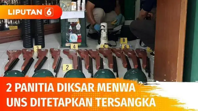 VIDEO: 2 Panitia Diksar Menwa UNS Jadi Tersangka Tindak Kekerasan yang Menyebabkan Gilang Tewas