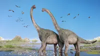 Jenis dinosaurus Brontosaurus (Sumber: Istockphoto)