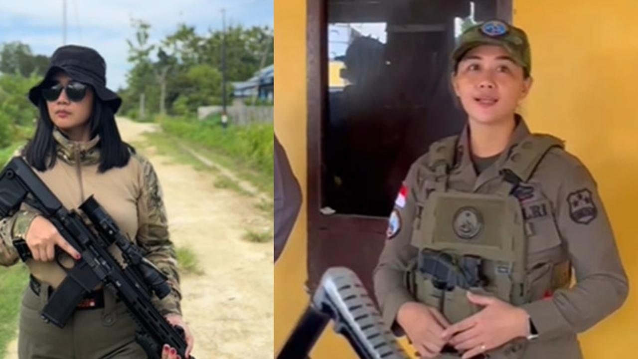 Polwan Cantik ini Ramai Disebut Mirip Veronica Tan,