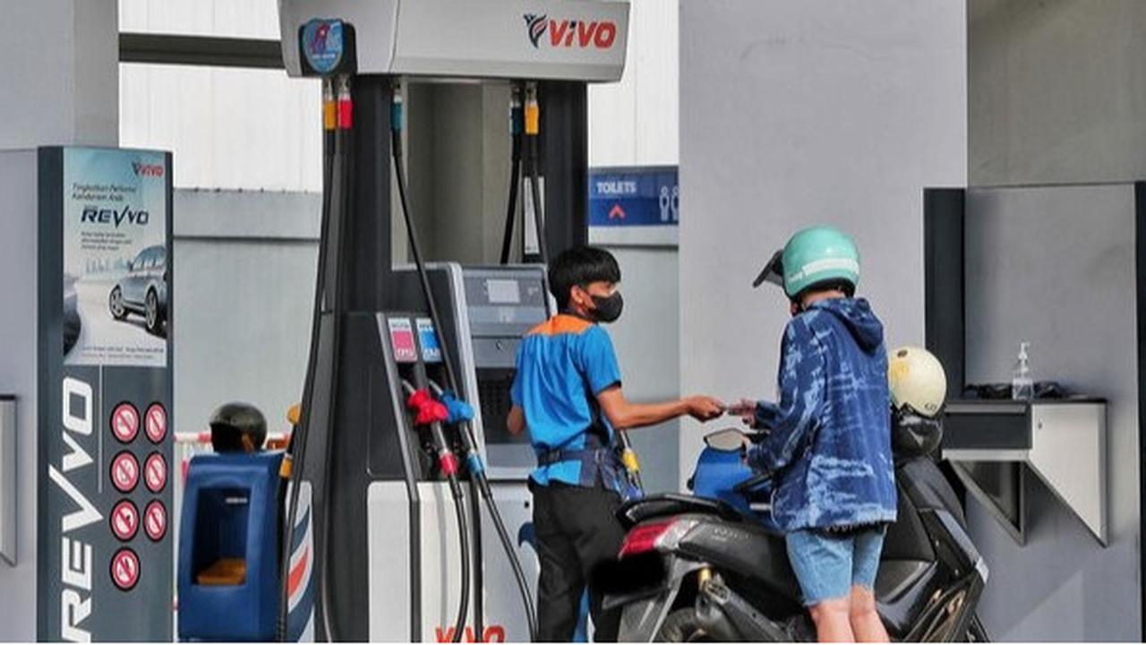 Potret terkini SPBU Vivo usai viral jual BBM cuma Rp8.900. ©Liputan6.com/Angga Yuniar